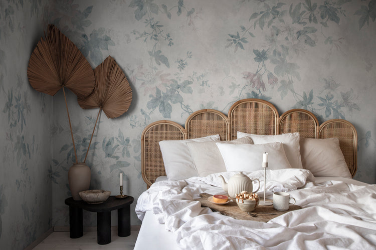 PAPEL PINTADO FLOR DE LA PASION PASTEL