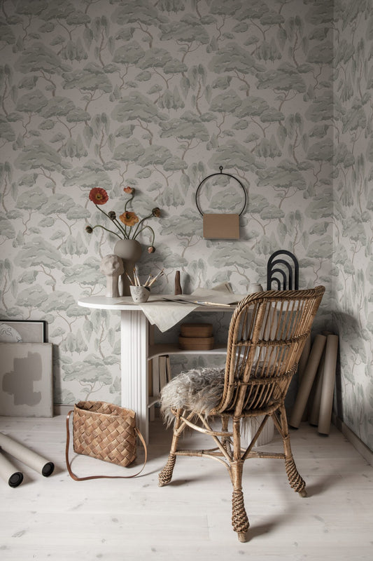 PAPEL PINTADO KRISTOFFER VERDE VERANO