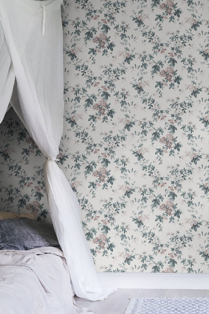 PAPEL PINTADO SANDRA POWDER WHITE