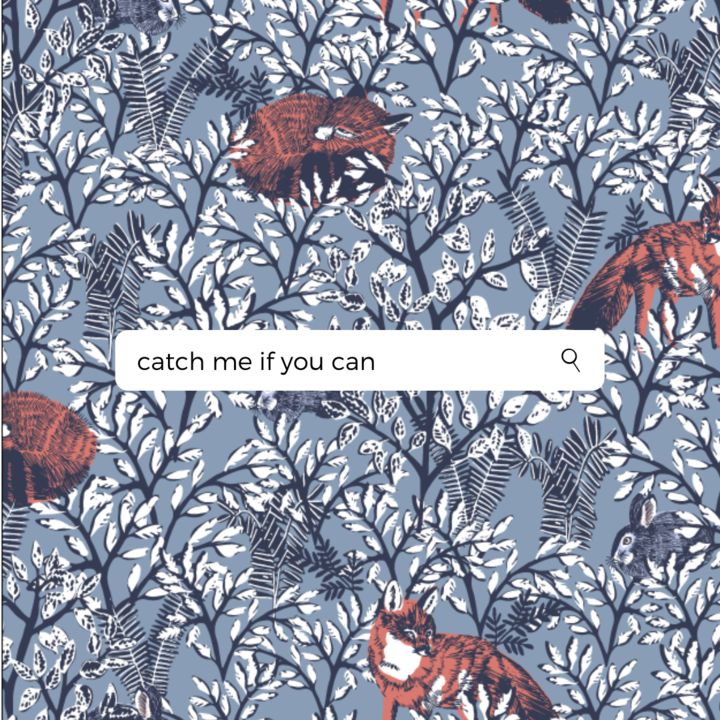 COLCHONETA ALGODÓN BIOLÓGICO ZORRO AZUL REVERSIBLE