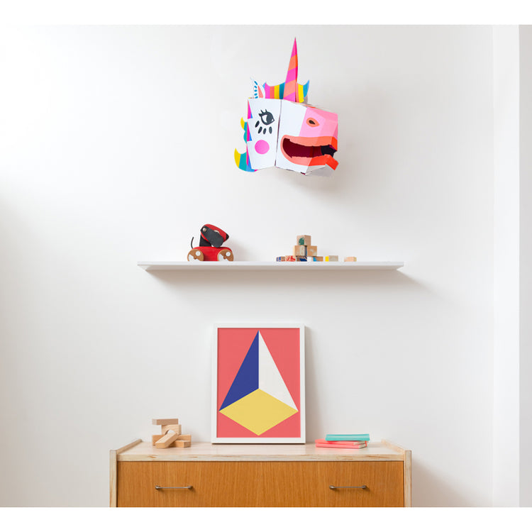 MASCARA 3D OMY - UNICORNIO