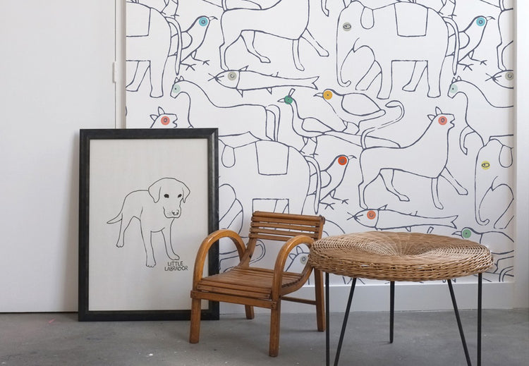 PAPEL PINTADO ANIMALS