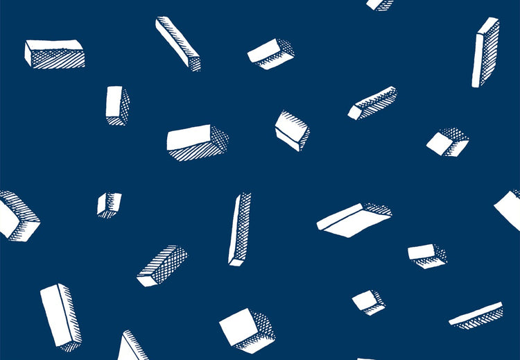 PAPEL PINTADO CARLTON BLUE DENIM