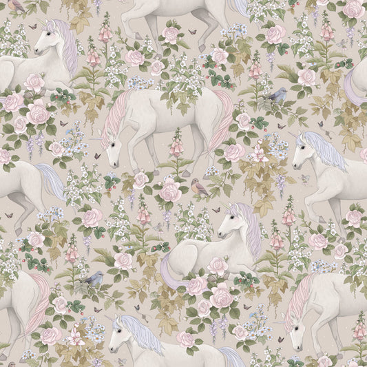 PAPEL PINTADO CAMPOS DE SUEÑOS ROSA