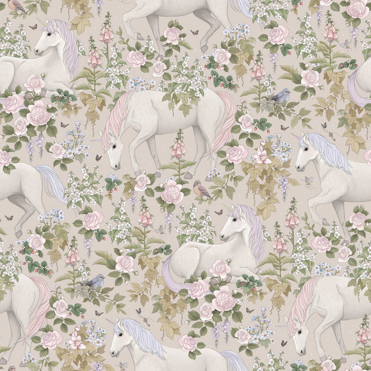 PAPEL PINTADO CAMPOS DE SUEÑOS ROSA