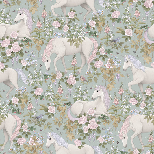 PAPEL PINTADO CAMPOS DE SUEÑOS GRIS