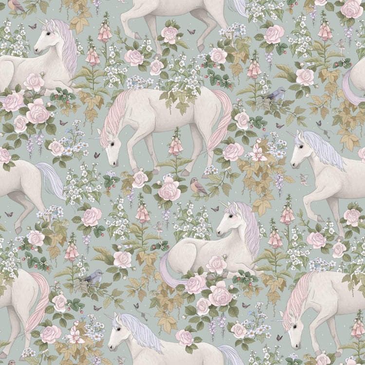 PAPEL PINTADO CAMPOS DE SUEÑOS GRIS