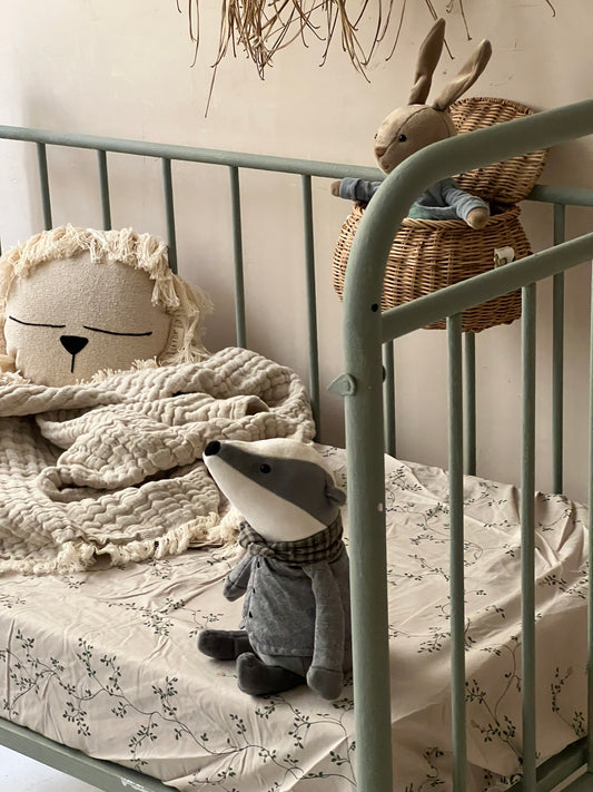 MANTA MELLOW ALGODÓN Y LINO NATURAL