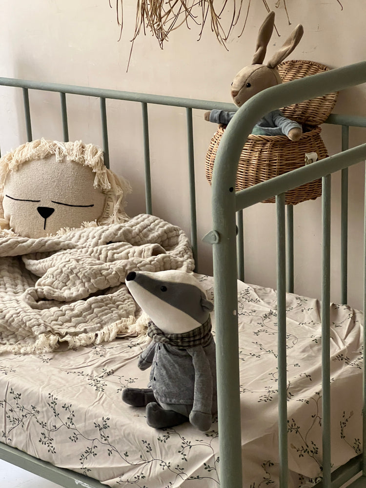 MANTA MELLOW ALGODÓN Y LINO NATURAL