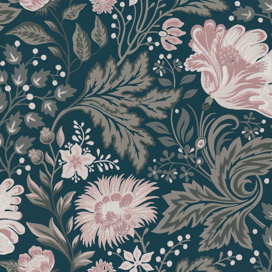 PAPEL PINTADO FLOR AVA