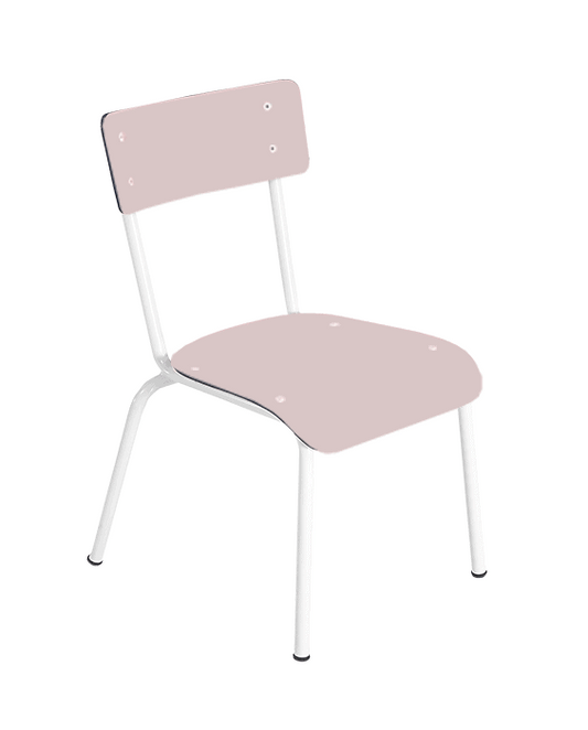 SILLA COLETTE ROSA 6-12 AÑOS LES GAMBETTES