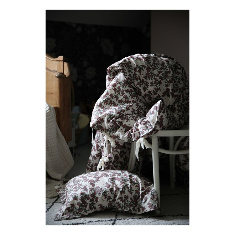 SÁBANA BAJERA ALGODÓN ORGANICO CHERRIE BLOSSOM