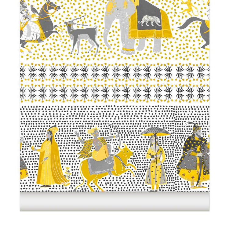 PAPEL PINTADO CHALANA ORO