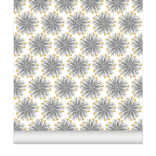 PAPEL PINTADO CARDOS ORO