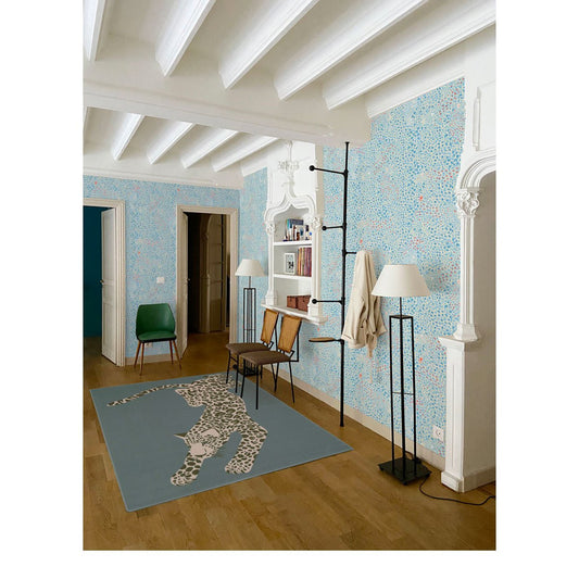 PAPEL PINTADO LEOPARDO ICE