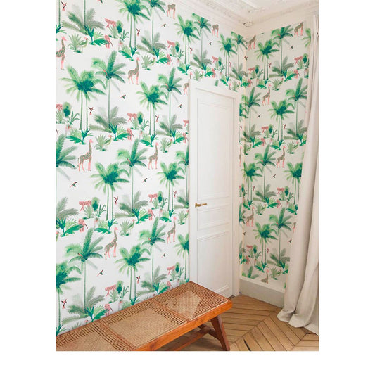 PAPEL PINTADO GRAN TAM TAM PINK