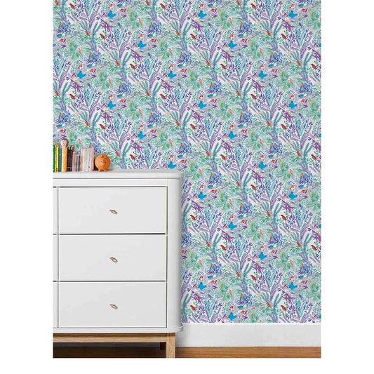 PAPEL PINTADO JAZZ AQUA