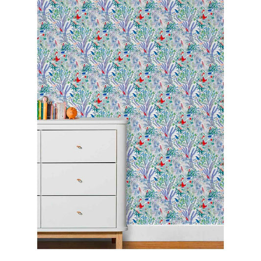 PAPEL PINTADO JAZZ BLUE