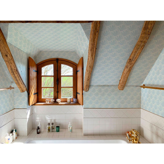 PAPEL PINTADO MARACAS AGUA