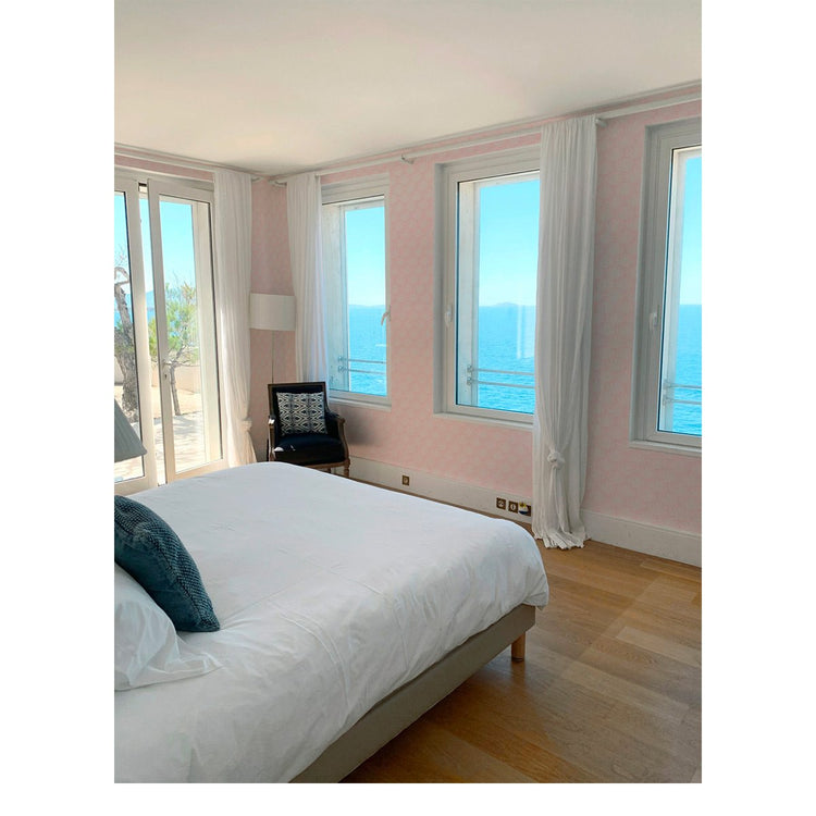 PAPEL PINTADO MARACAS ROSA