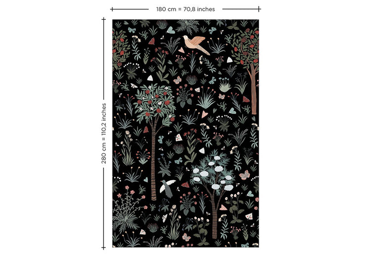 PAPEL PINTADO MILLEFLEURS