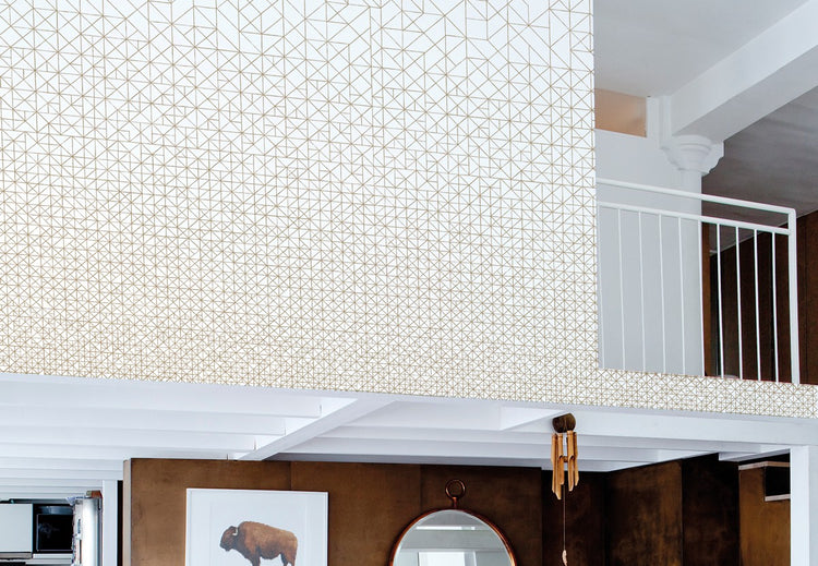 PAPEL PINTADO MODULAR OCRE