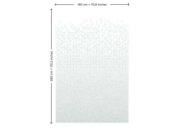 PAPEL PINTADO MODULAR CELADON