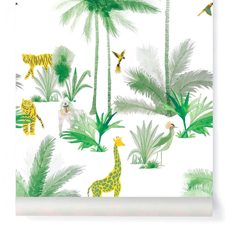 PAPEL PINTADO GRAN TAM TAM MINTY