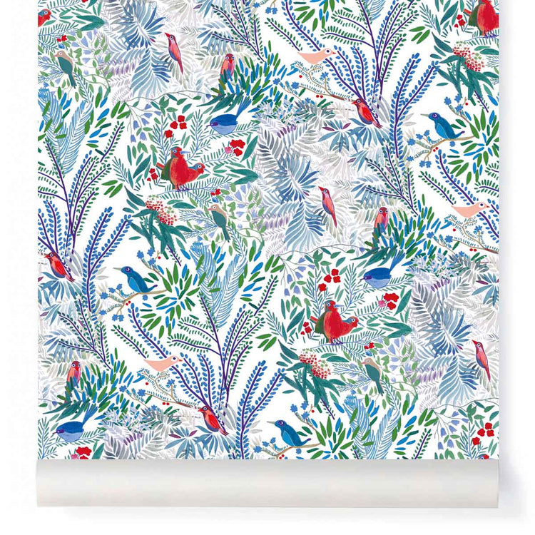 PAPEL PINTADO JAZZ BLUE