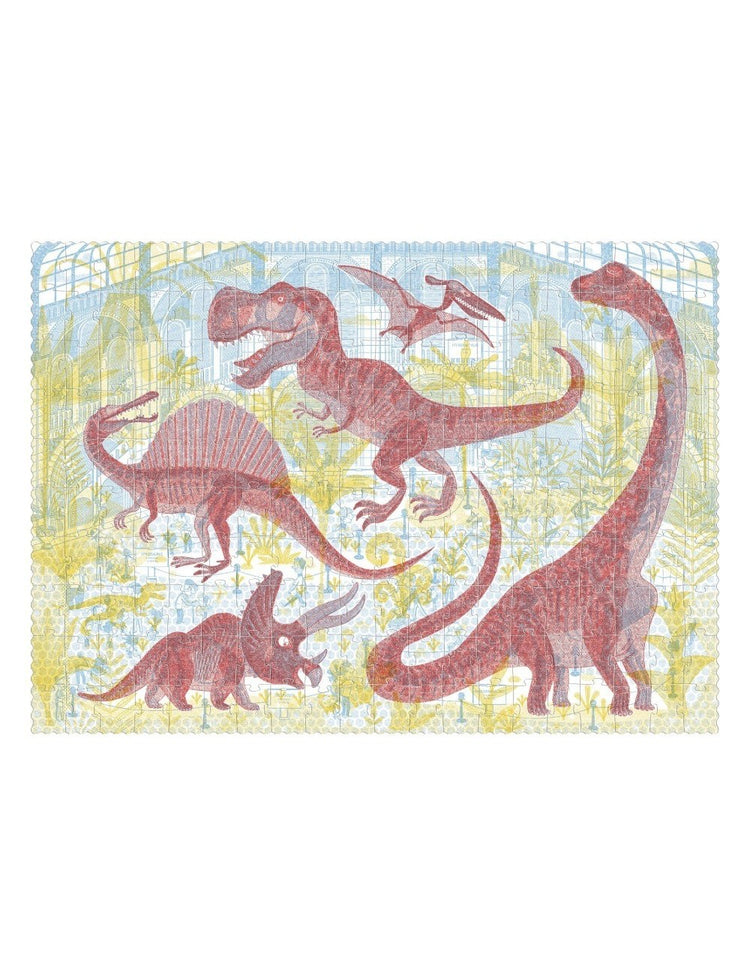 PUZZLE DISCOVER THE DINOSAURS 3D