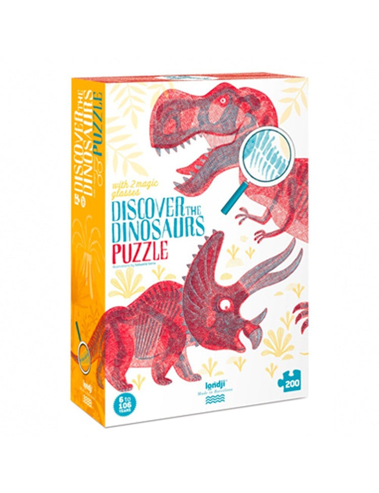 PUZZLE DISCOVER THE DINOSAURS 3D