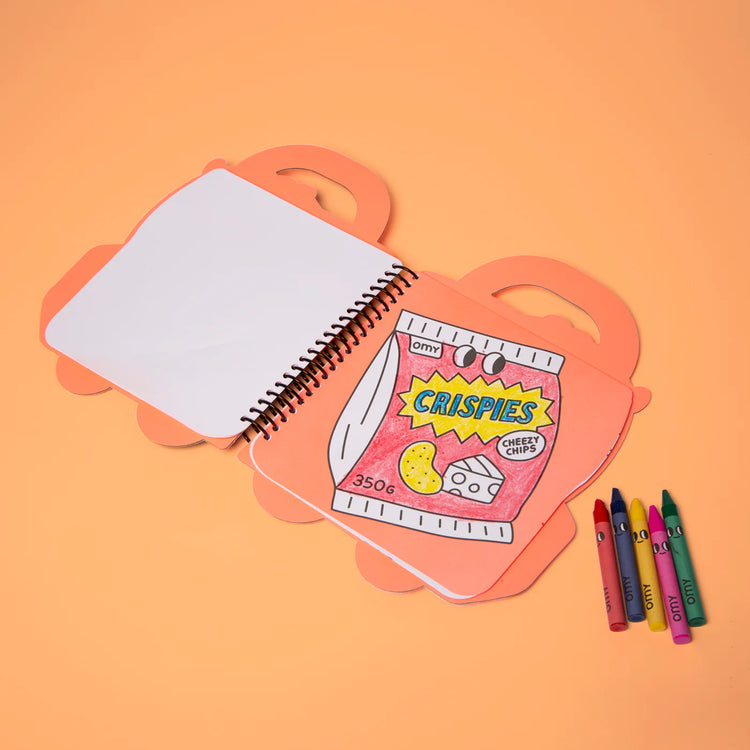 Super Coloring & Stickers Book - Yummy
