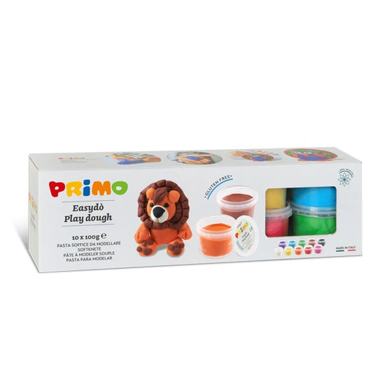 SET DE Pasta para modelar sin gluten 10 colores