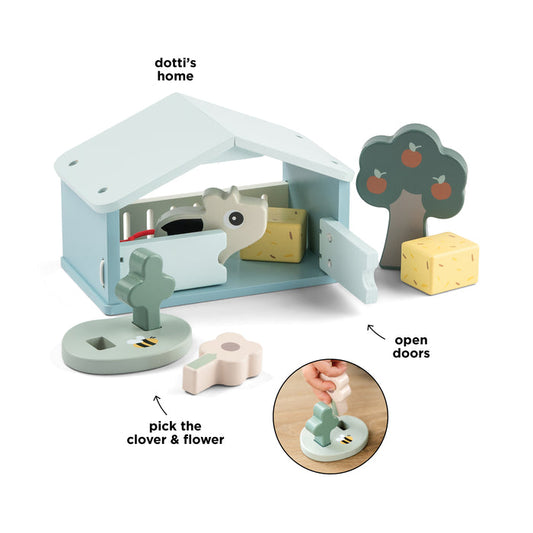 Set Juego de Madera Tiny Farm Dotti