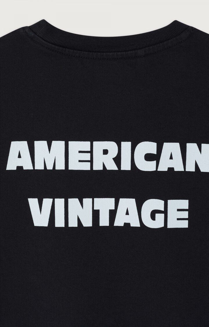 CAMISETA FIZVALLEY  PARA NIÑOS NOIR