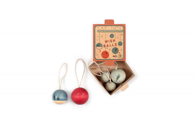 Adornos de Madera - Wish Balls