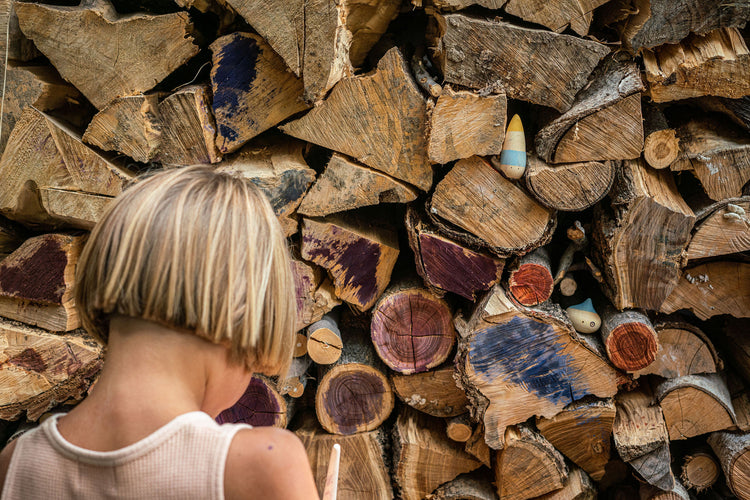 Figuras Madera Humanoides
