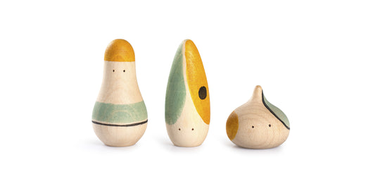 Figuras Madera Humanoides