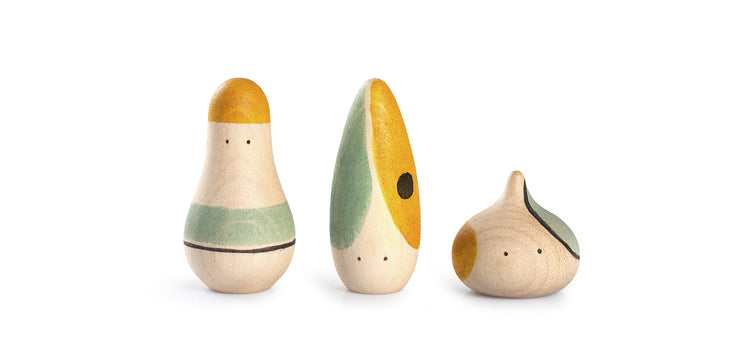 Figuras Madera Humanoides