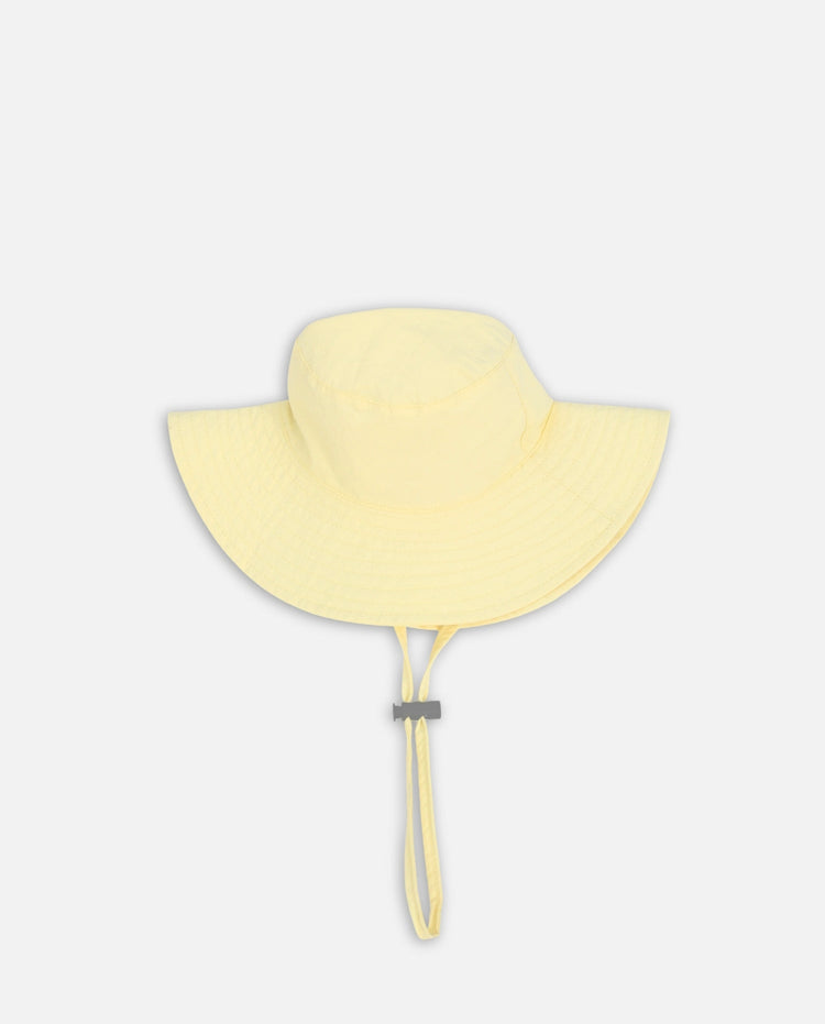 Gorro de Playa Protección Solar Amarillo