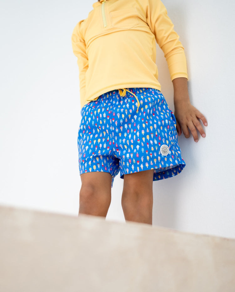 Bañador Short Niño Estampado Helados