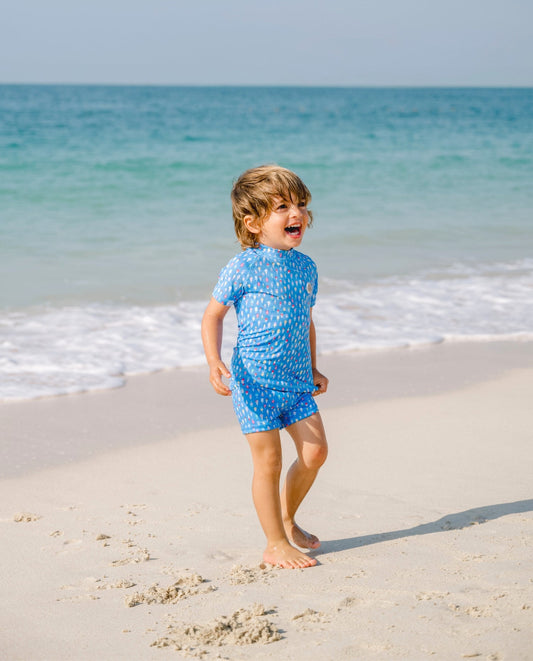 Bañador Niño 2 piezas Protección Solar Estampado Helados