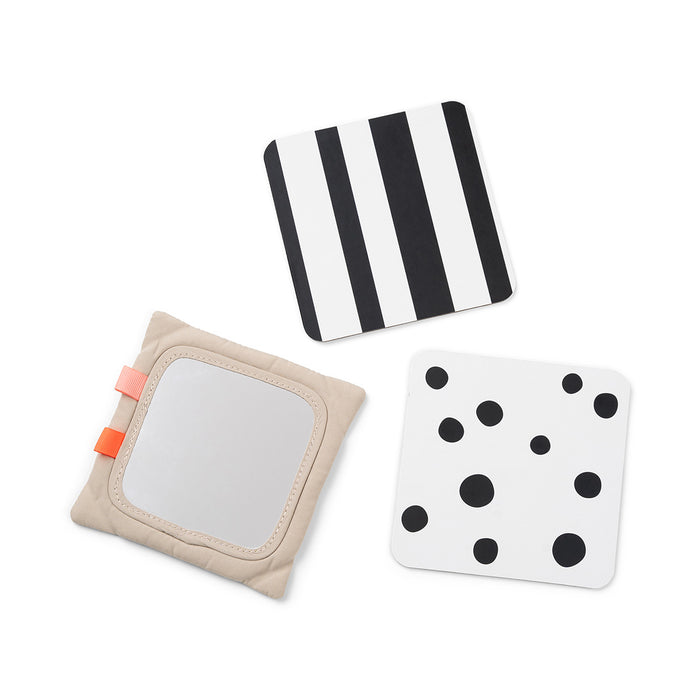 Porta Tarjetas con Espejo Deer Friends color Arena