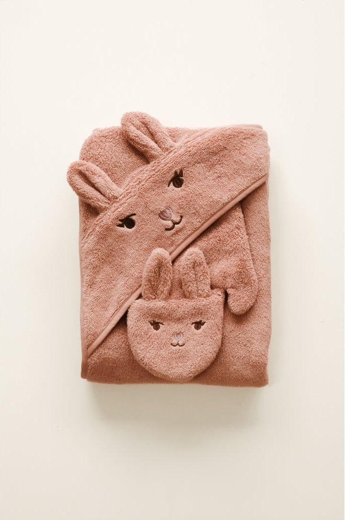 Mitones de Baño Oso y Conejo