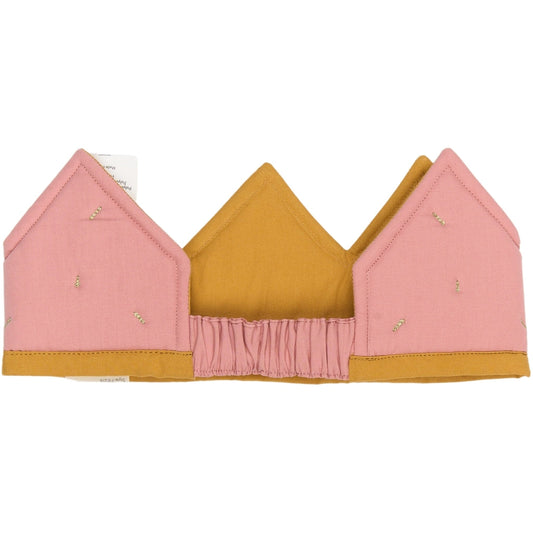 Corona de Cumpleaños con Números Rosa empolvado