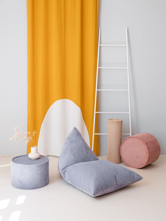 Blueberry Blue Big Lounger