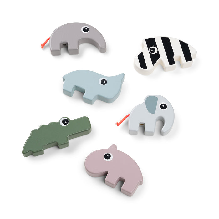 Set Bloques de Madera Deer Friends 34 Piezas