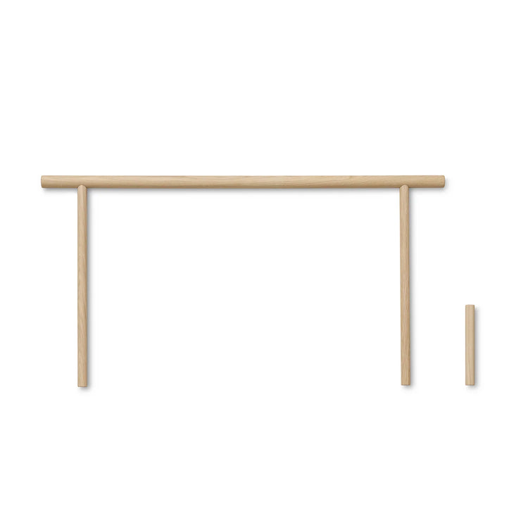 CAMP DAY BED WHITE/OAK