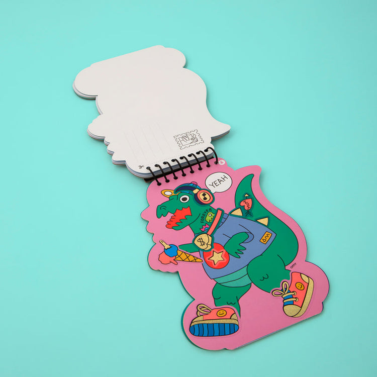 Cuaderno de Pegatinas - Dinos