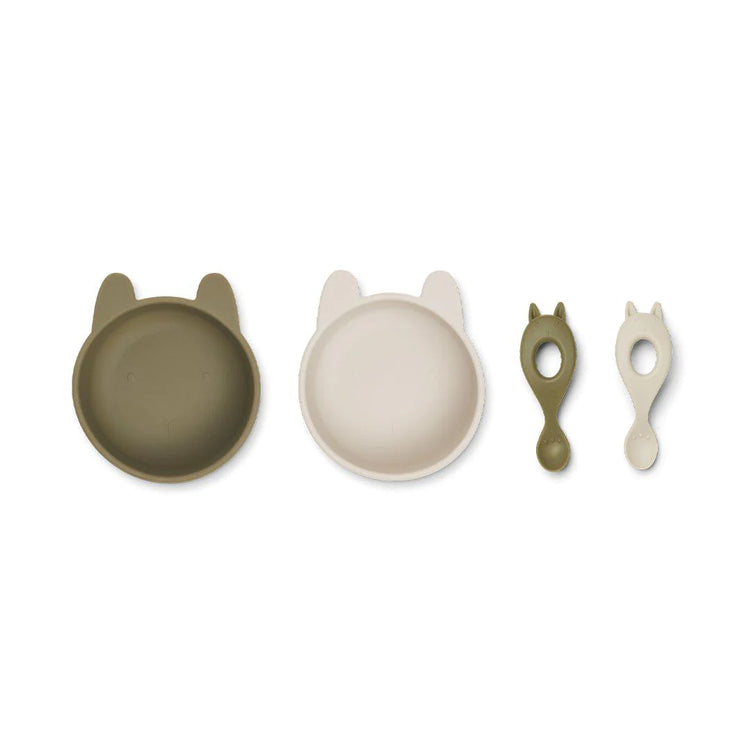 SET DE DOS RABBIT KHAKI SANDY MIX